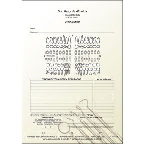 Orçamento Colorido - Modelo A - Cod: 009