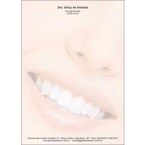Receituário Odontológico Colorido - Cod: D063