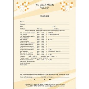 Anamnese Colorida - Cod: 066