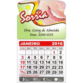 Imãs de Geladeira com Calendário e Faca Especial - BD 008
