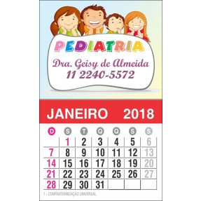 Imãs de Geladeira com Calendário para Médicos - M027 C-CAL