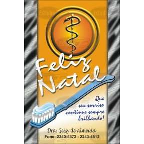 Postais de Natal Personalizados - 100 Unidades - Cod: N020