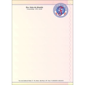 Receituário para Fonoaudiólogos - Colorido - Cod: FN170