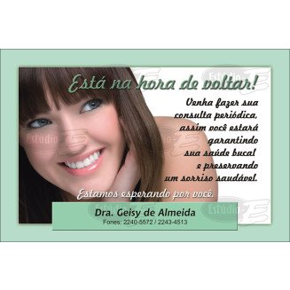 Postais de Relacionamento Personalizados - 100 Unidades - Cod: CR140