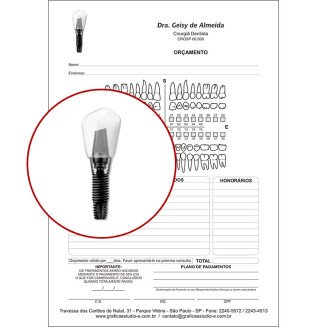 Orçamento PB - Modelo A - Cod: 050