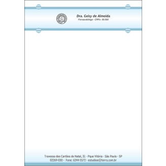 Receituário para Fonoaudiólogos - Colorido - Cod: FN047