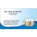 Cartão de Visita Odontológico com Verniz - Cod: D037