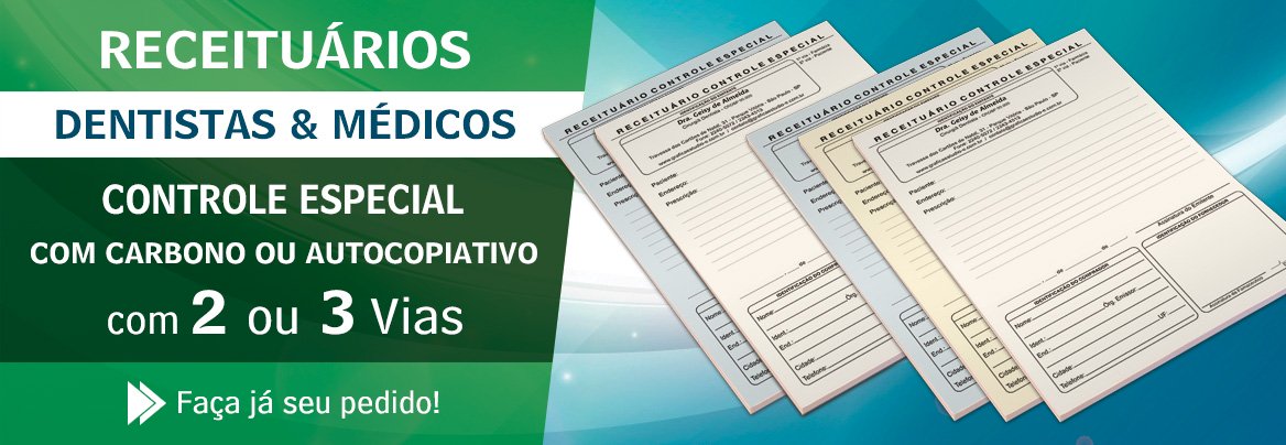 Receituários de Controle Especial